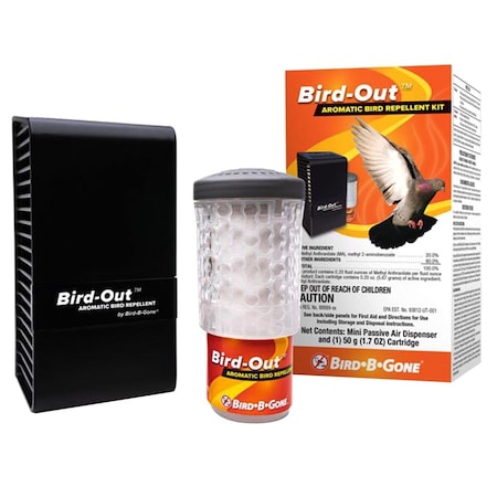 Bird -B-Gone Bird-B-Gone Bird-Out Bird Repeller Kit For Assorted Species 1 pk BIRDOUT-KIT